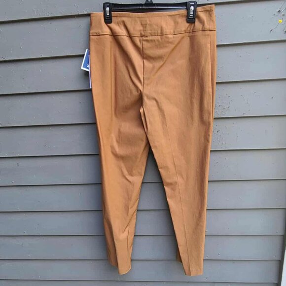 SC& Co Brown Flat Front Pants size 16 NWT! NEW! - Picture 4 of 11